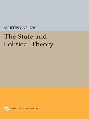 cover image of The State and Political Theory